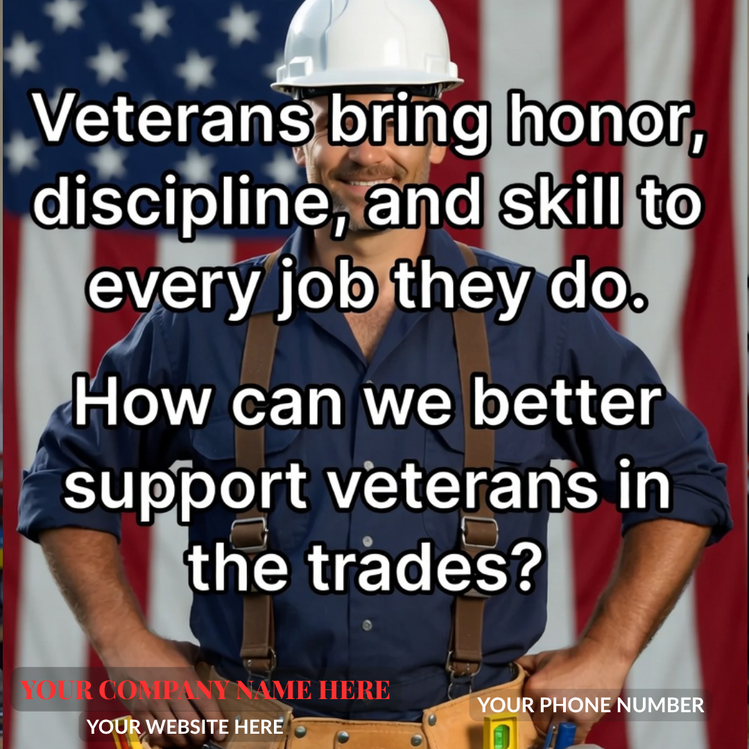 Veteran Appreciation Posts That Stop the Scroll — Canva Templates for Contractors