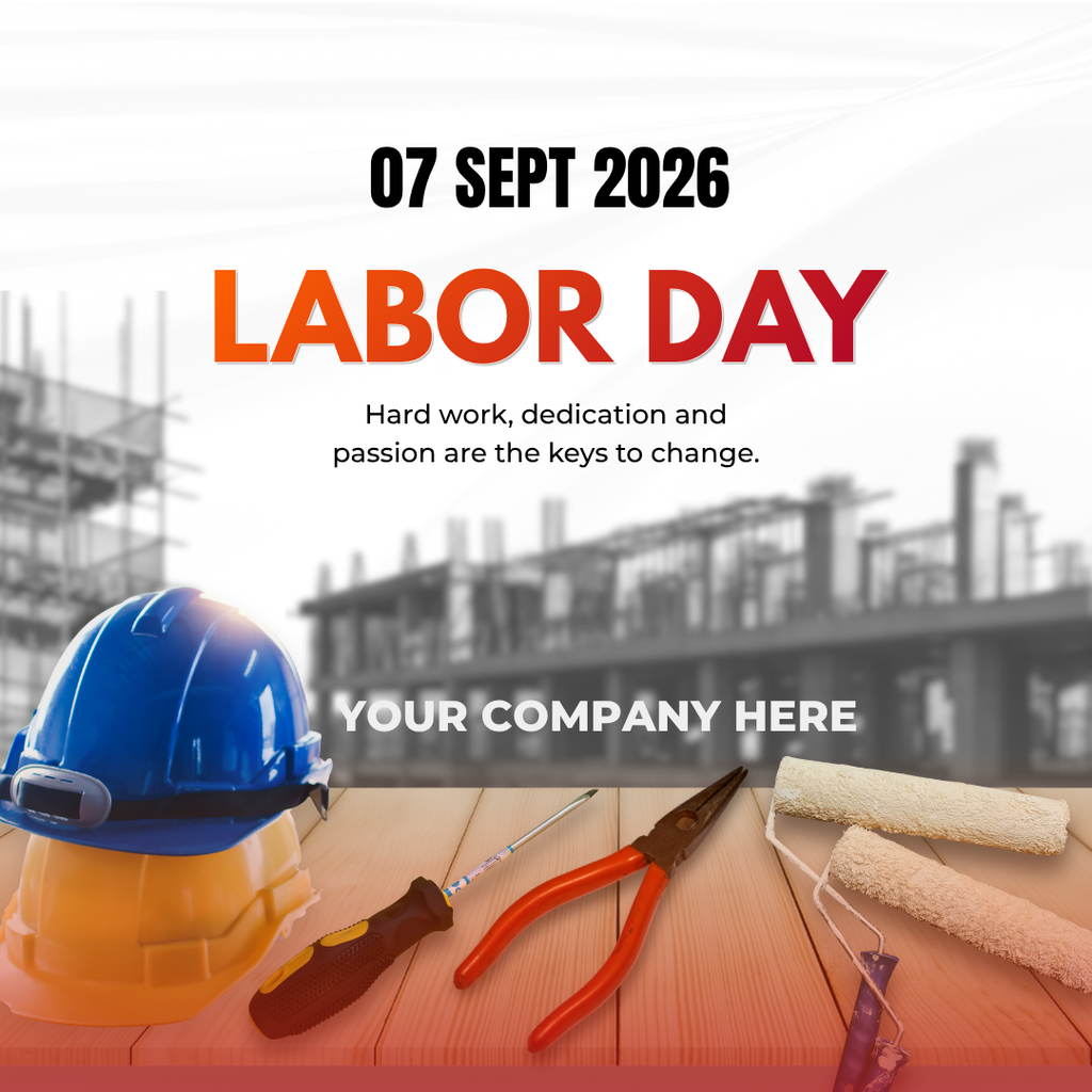 Labor Day Contractor Social Media Templates