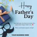 Father's Day Social Media Templates for Contractors – 10 Question-Based Posts