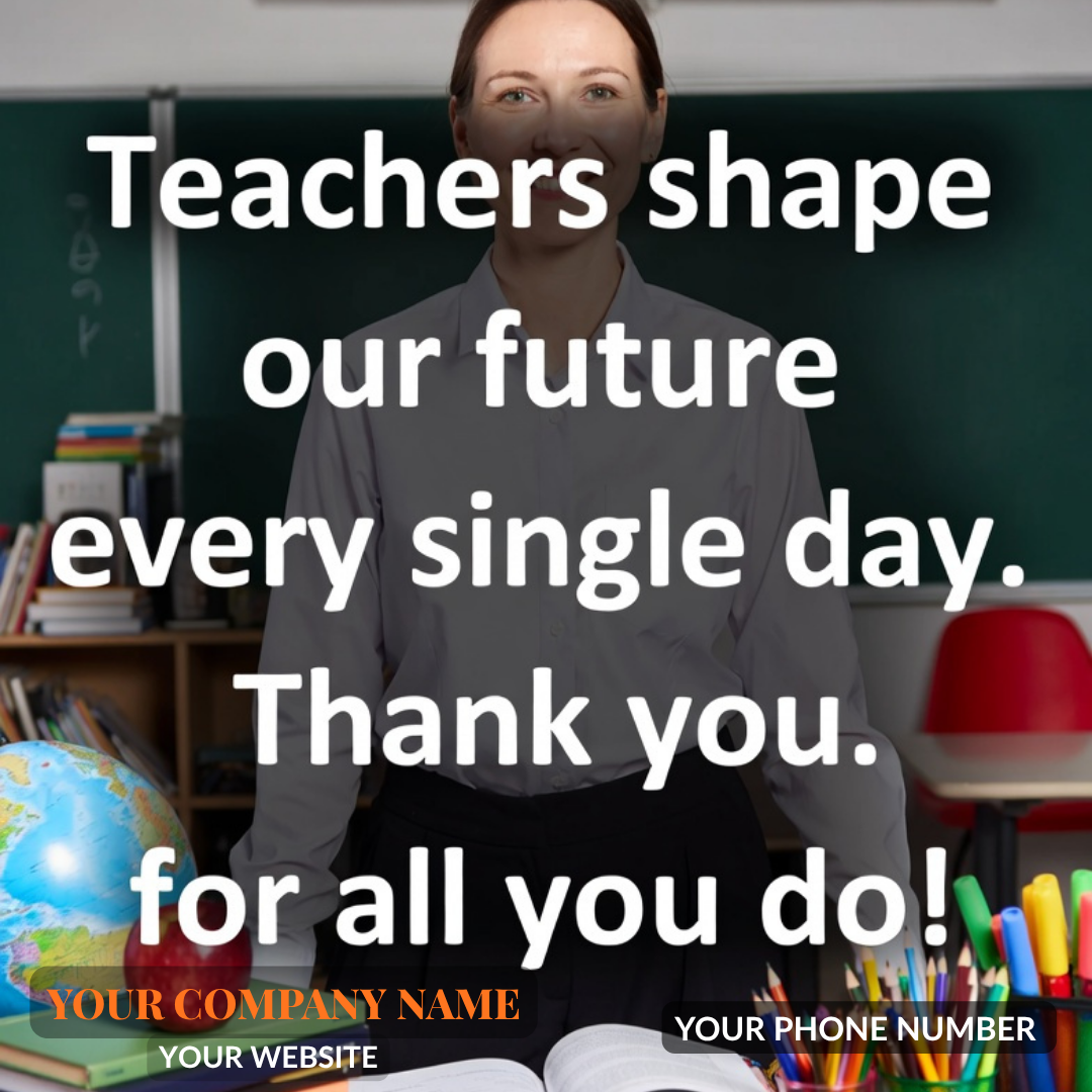 Posts That Hit Different: Teacher Appreciation Reaction Bundle for Contractors