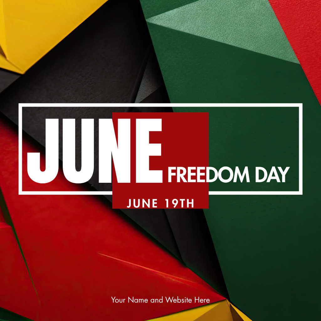 Juneteenth Social Media Templates Bundle – 10 Contractor Posts