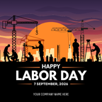 Labor Day Contractor Social Media Templates