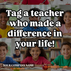 Posts That Hit Different: Teacher Appreciation Reaction Bundle for Contractors