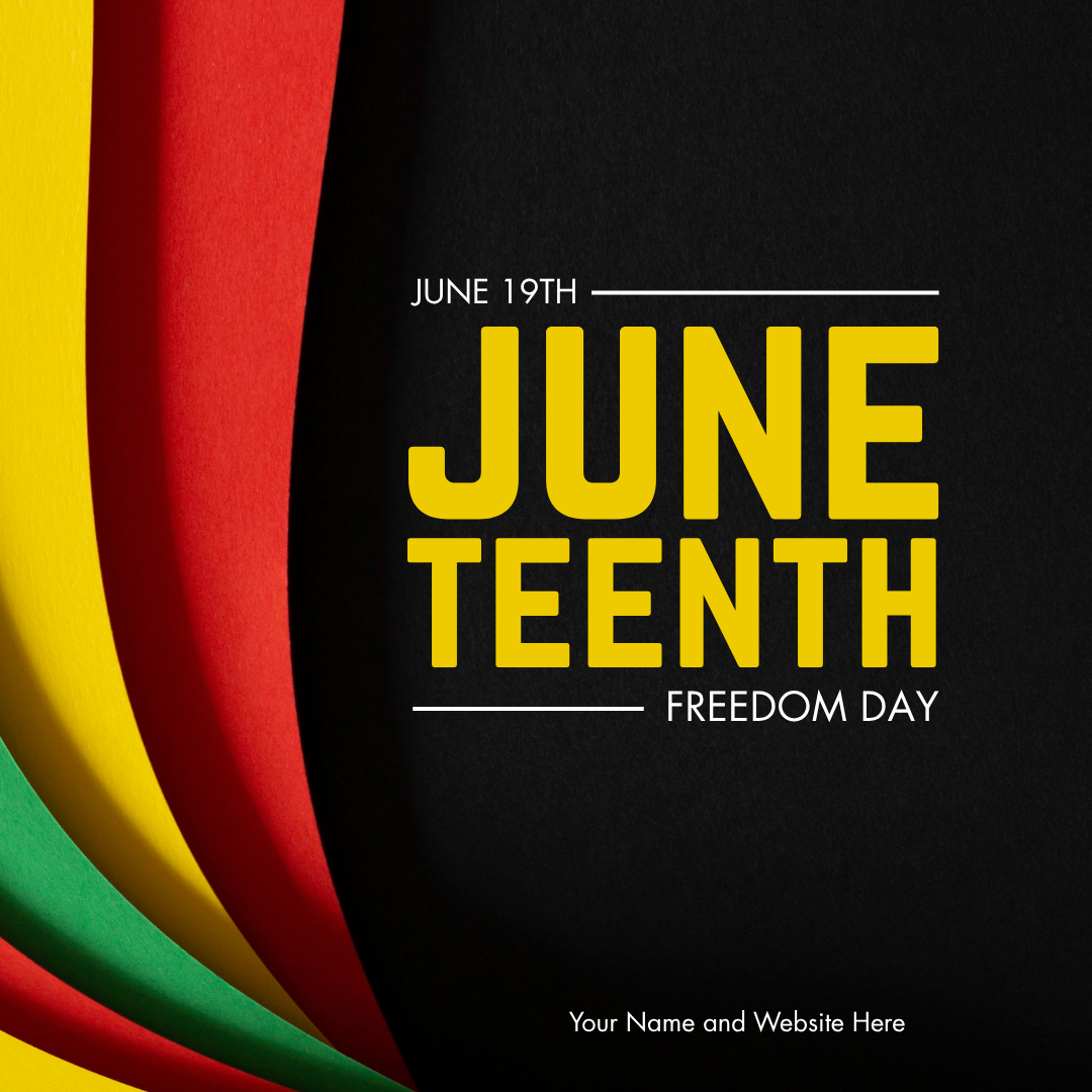 Juneteenth Social Media Templates Bundle – 10 Contractor Posts
