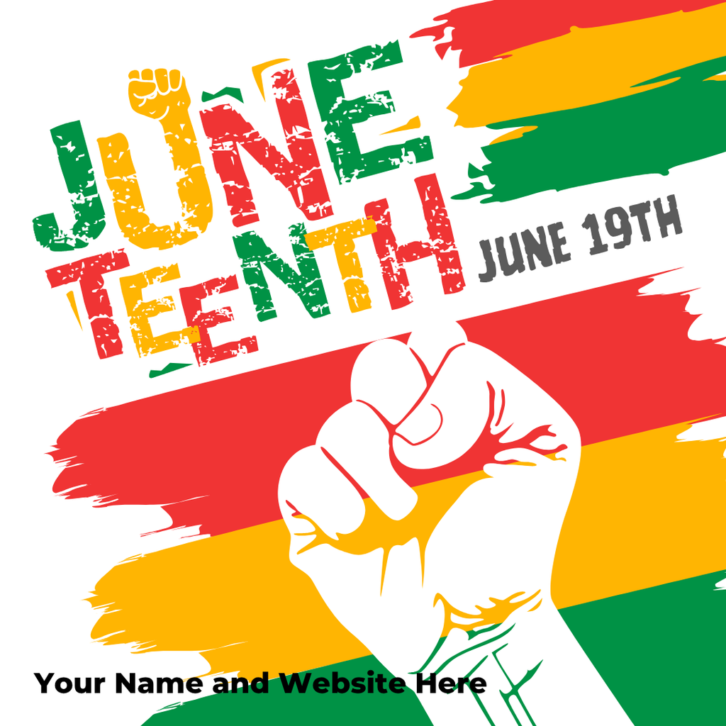 Juneteenth Social Media Templates Bundle – 10 Contractor Posts