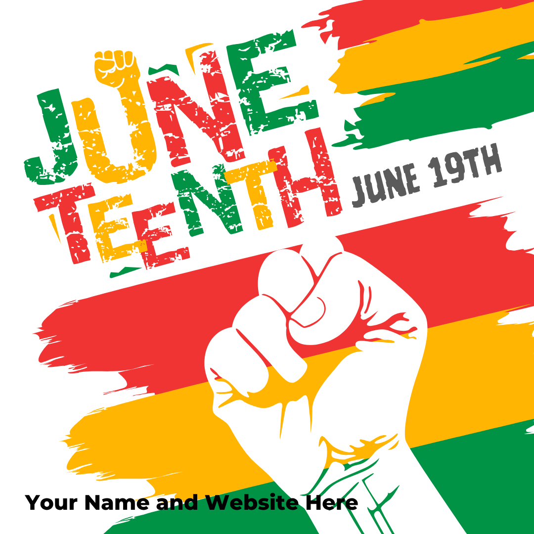 Juneteenth Social Media Templates Bundle – 10 Contractor Posts