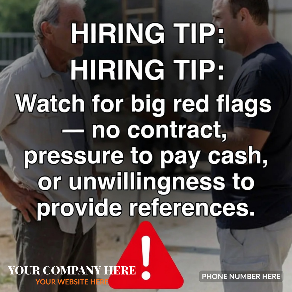 Hiring Tips – Contractor Social Media Templates That Turn Followers Into Customers