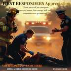 First Responder Appreciation Content Pack | Community Support Marketing for Contractors
