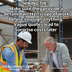 Hiring Tips – Contractor Social Media Templates That Turn Followers Into Customers