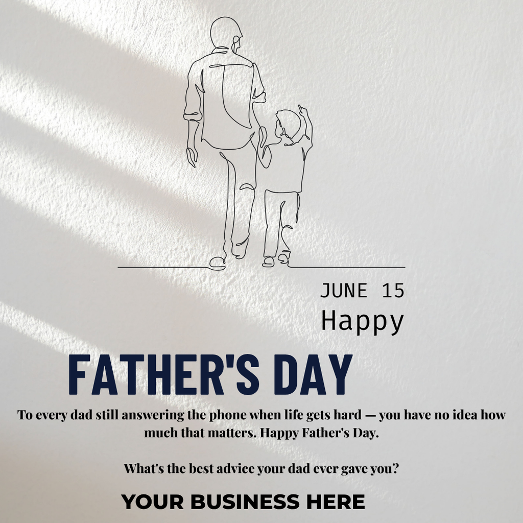 Father's Day Social Media Templates for Contractors – 10 Question-Based Posts
