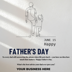 Father's Day Social Media Templates for Contractors – 10 Question-Based Posts