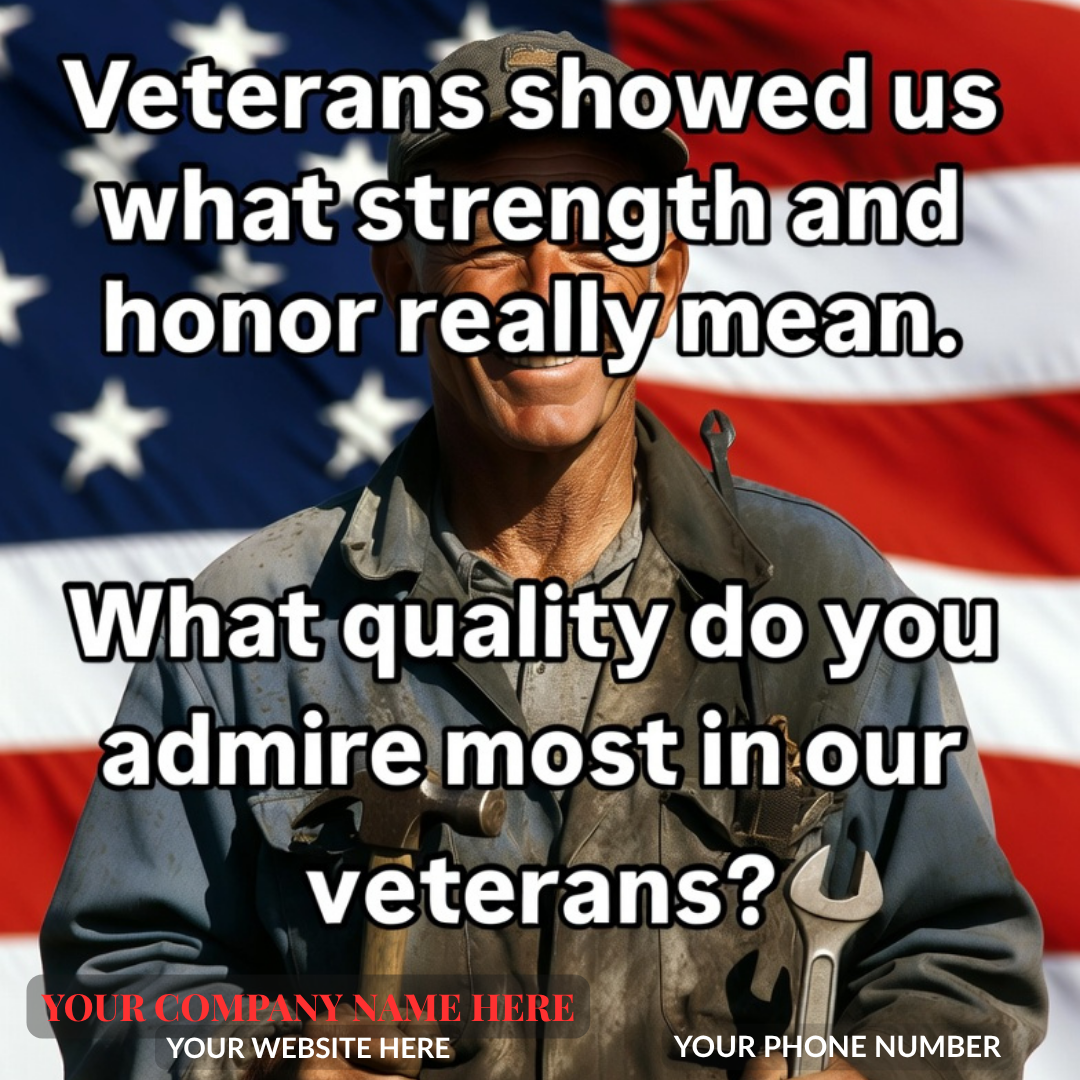 Veteran Appreciation Posts That Stop the Scroll — Canva Templates for Contractors