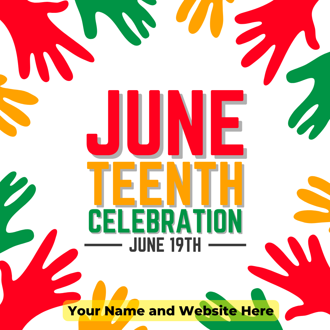 Juneteenth Social Media Templates Bundle – 10 Contractor Posts