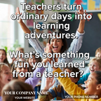 Posts That Hit Different: Teacher Appreciation Reaction Bundle for Contractors