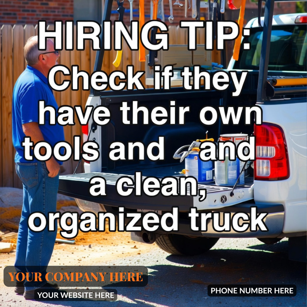 Hiring Tips – Contractor Social Media Templates That Turn Followers Into Customers