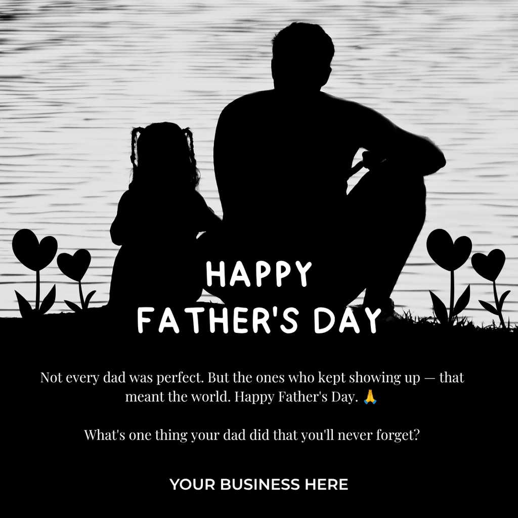 Father's Day Social Media Templates for Contractors – 10 Question-Based Posts