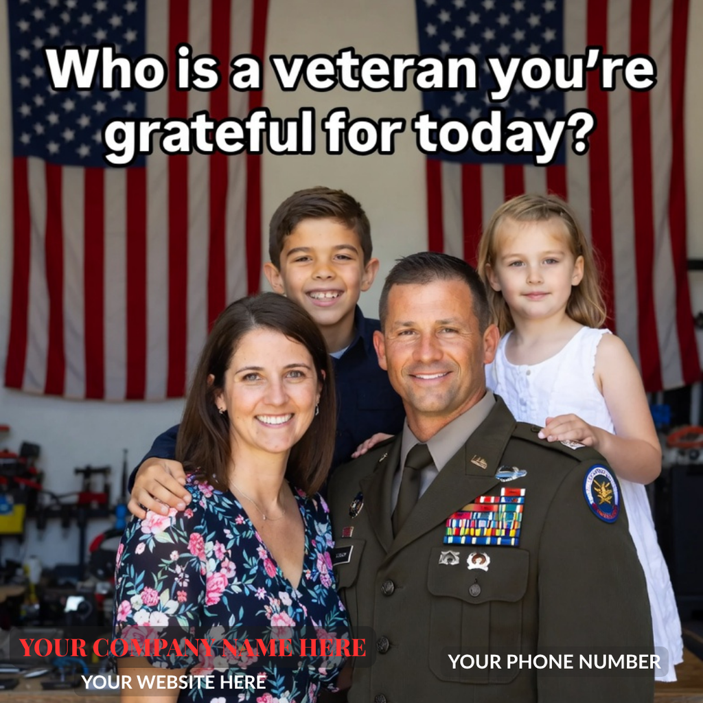 Veteran Appreciation Posts That Stop the Scroll — Canva Templates for Contractors
